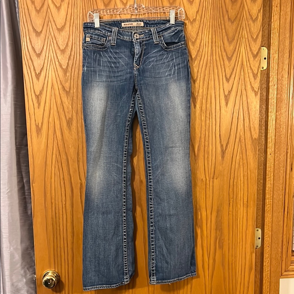 Big Star Blue Boot Cut Jeans Medium Wash